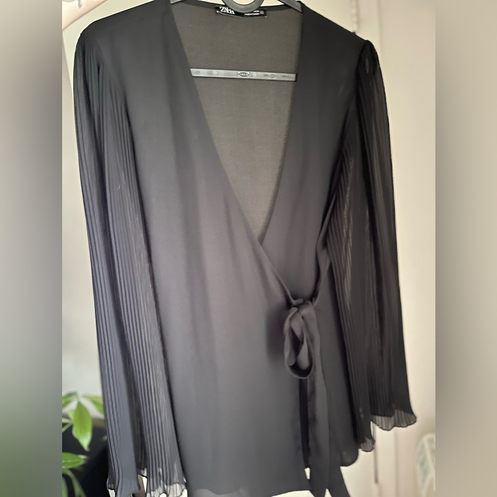 Zara Wrap Blouse